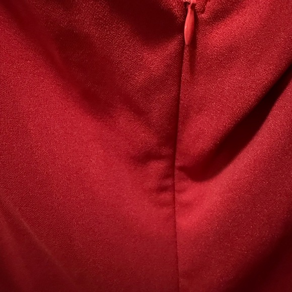 Dress Tells Elegant Red Sleeveless Dress Size XL - Picture 6 of 9